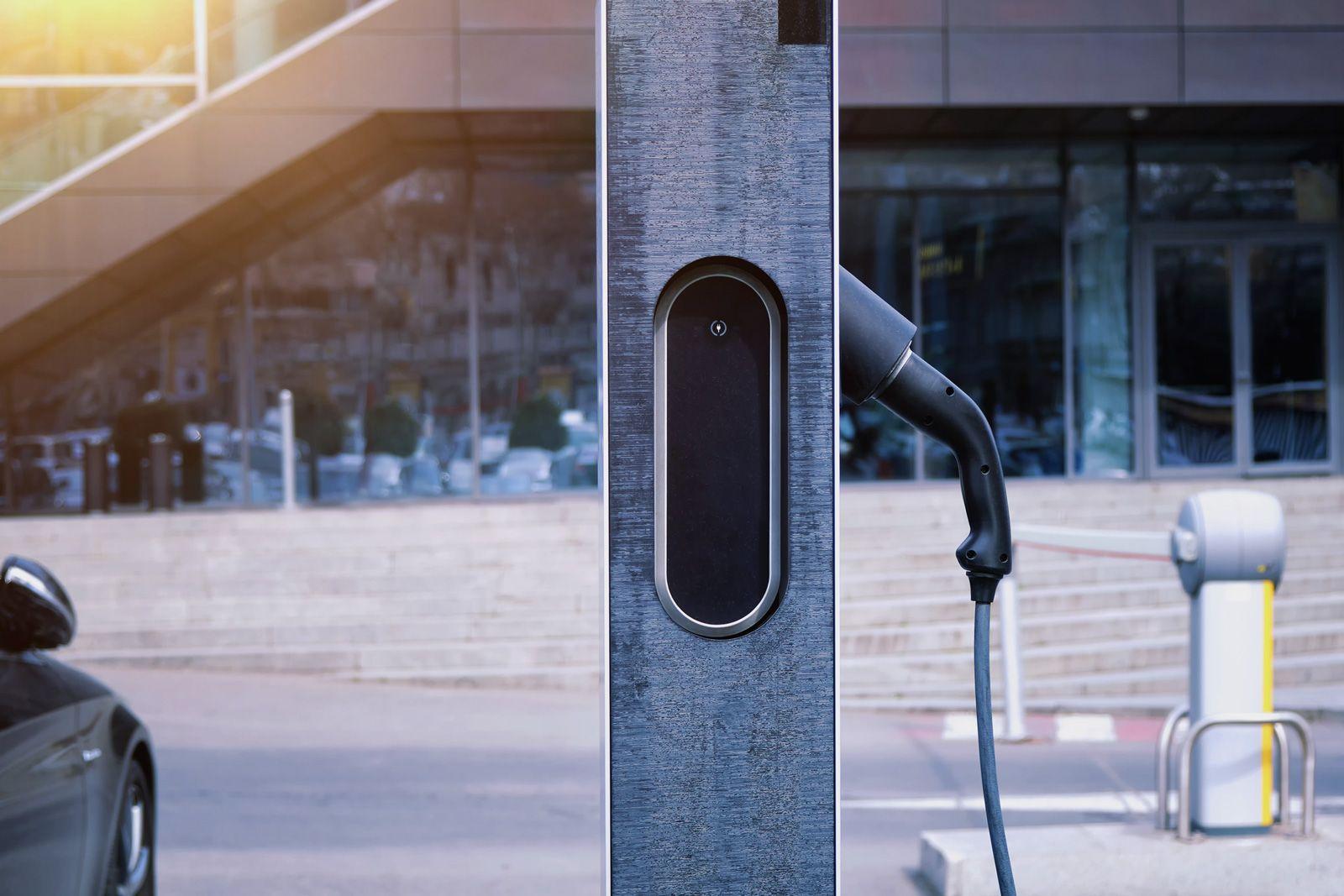 Öffentliche Ladesäule für E-Autos