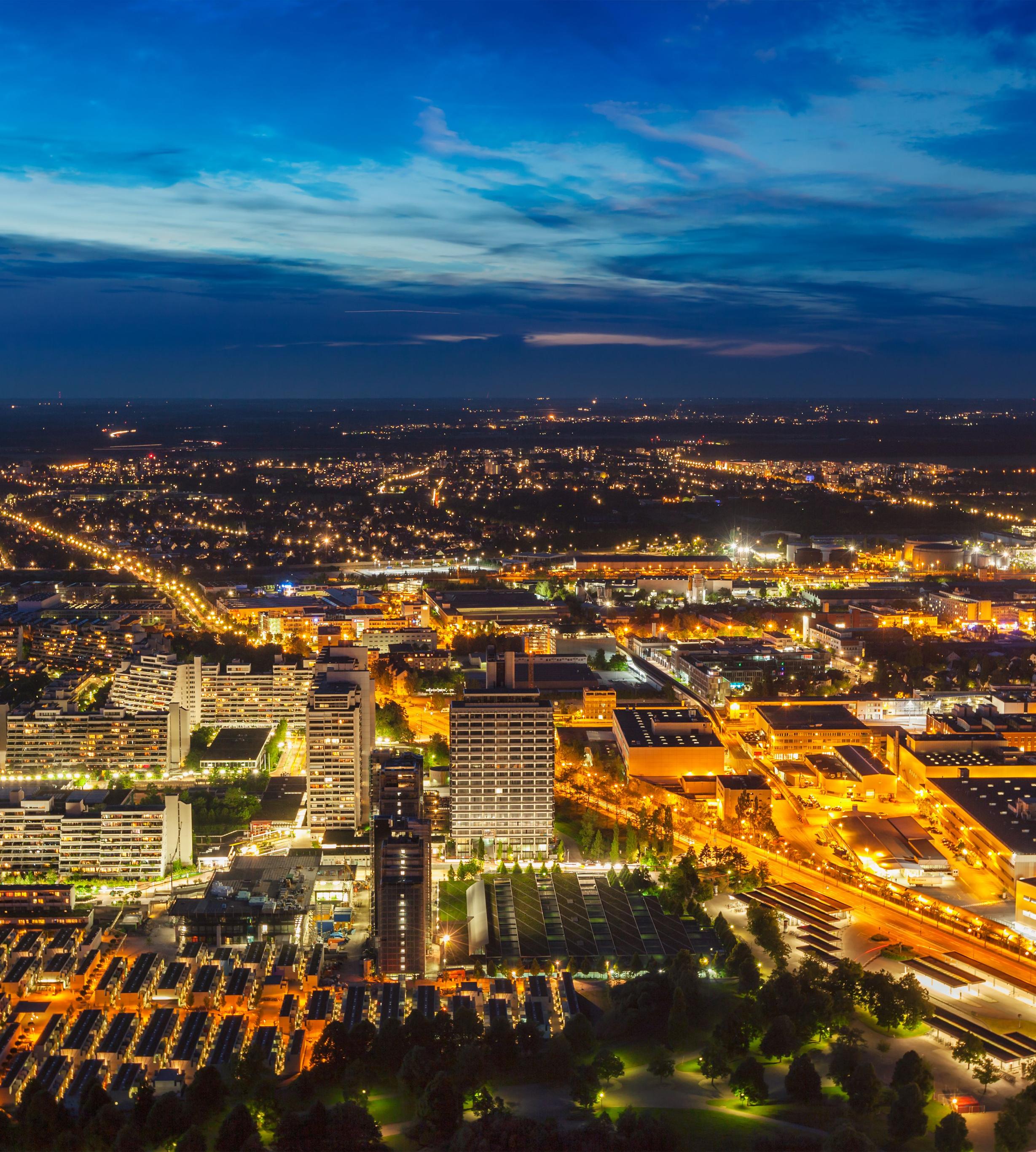 München bei Nacht
