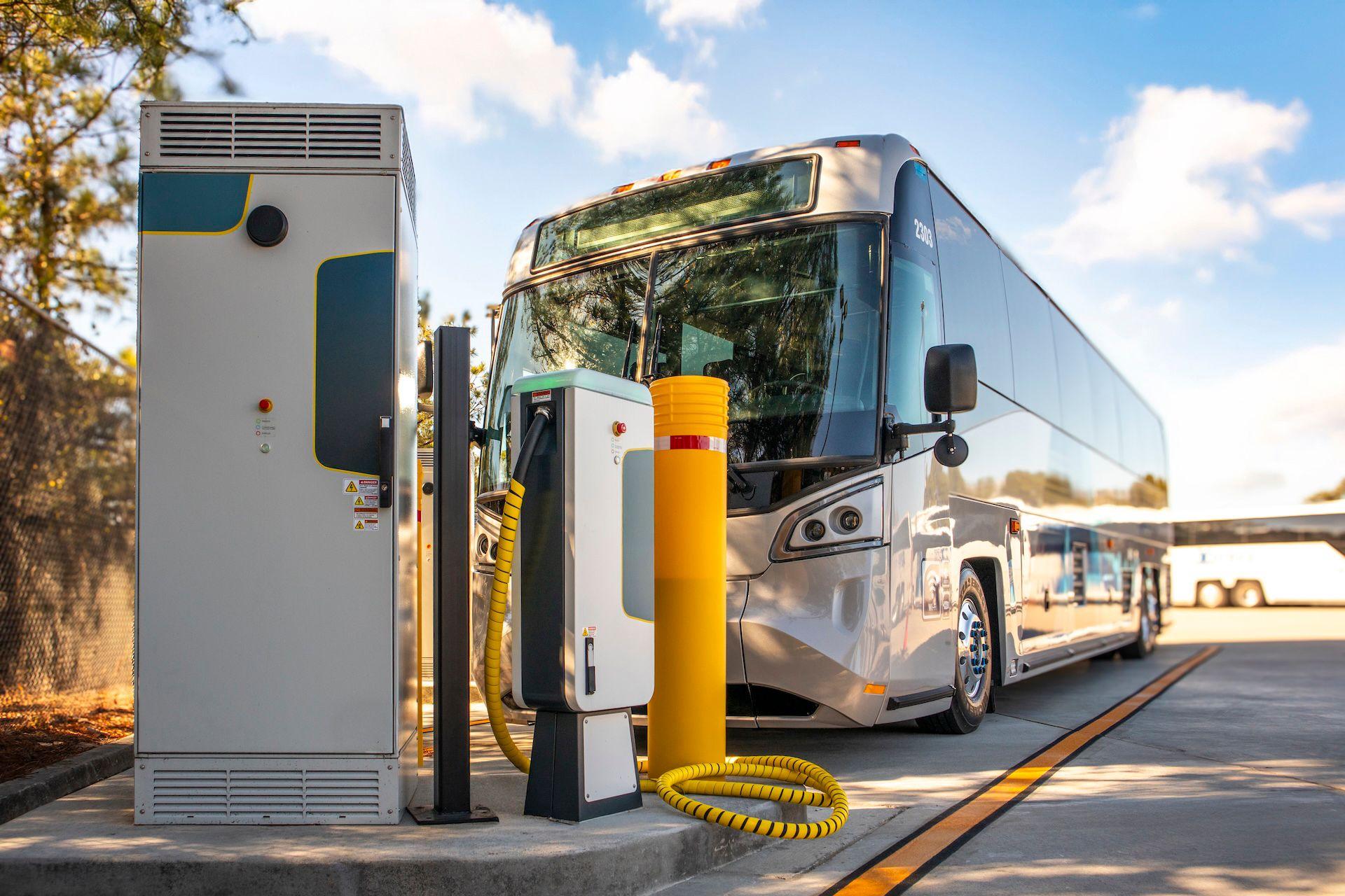 GRTA Transit Bus ev charging with The Mobility House ChargePilot