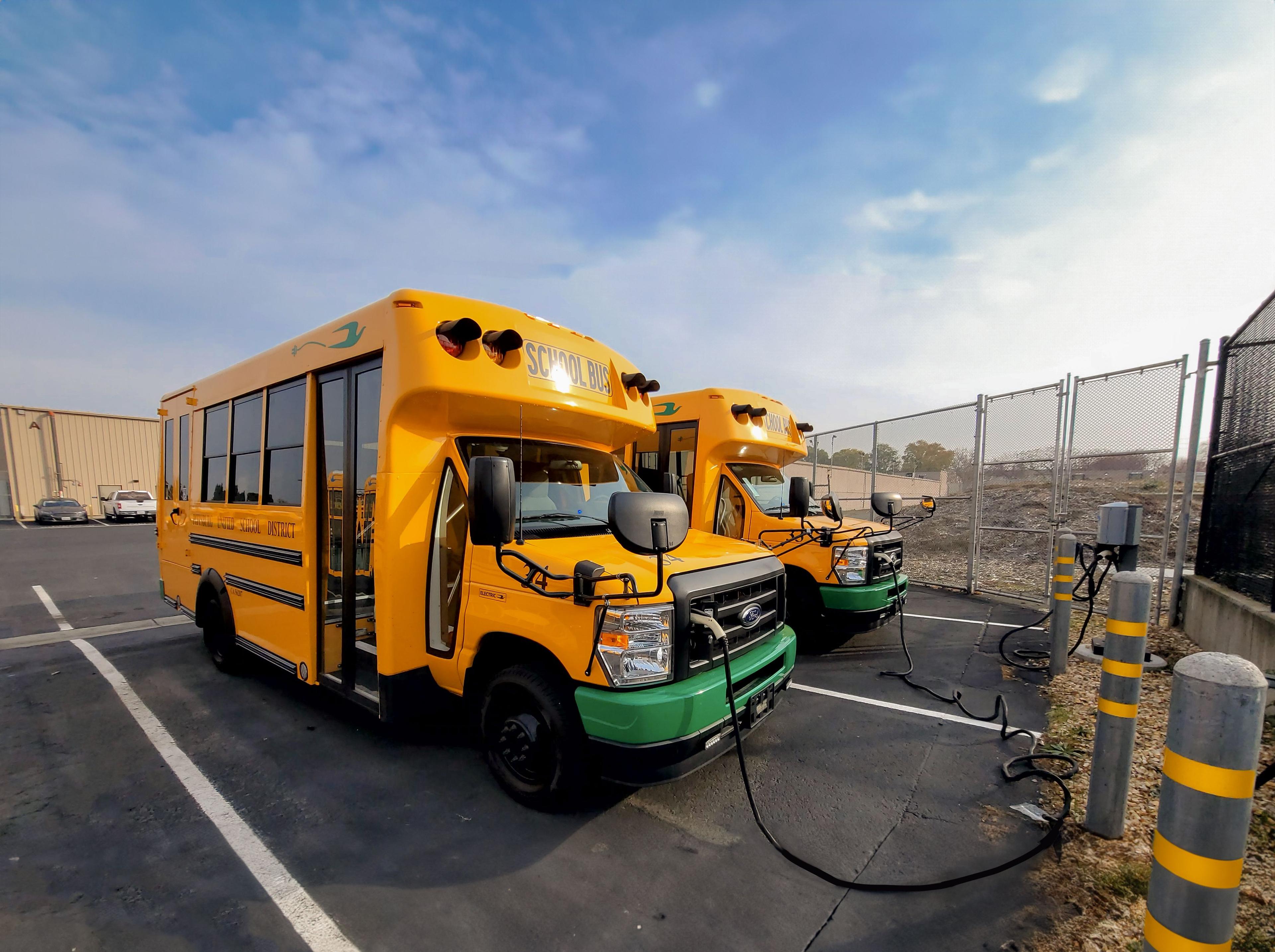 Pittsburg Unified School District bus depot